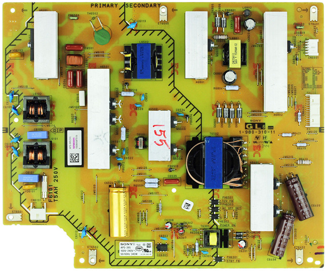 Sony 55" LED TV XBR-55X810C Power Supply Board APS-395 APS-395(C